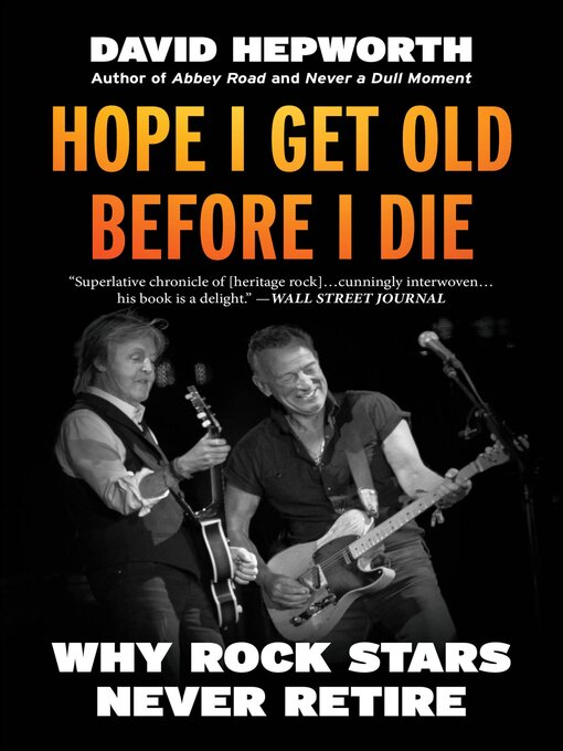 Cover image for Hope I Get Old Before I Die